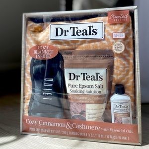 Dr Teals Bath Set Cinnamon & Cashmere